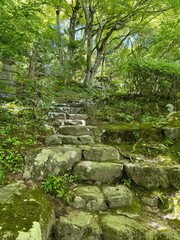 滋賀県　百済寺の風景
