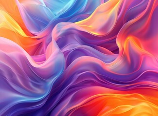 Obraz premium Colorfulç»¸ç¼Ž