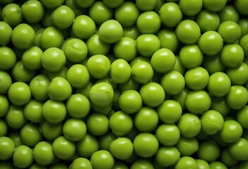 Peeled green peas background