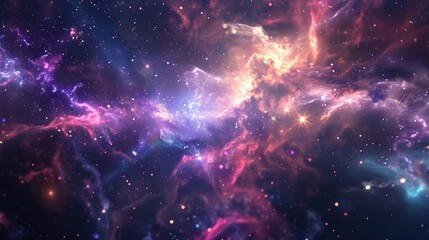 background with stars