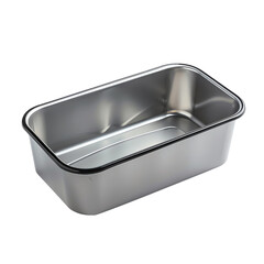 High-quality stainless steel baking pan, perfect for making breads and cakes. Durable, easy to clean, and ideal for everyday baking needs.