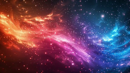 Cosmic Deep Space: Nebulas and Gas Clouds