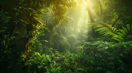 Lush Tropical Rainforest