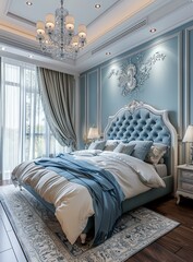 Luxurious European Bedroom Interior Design