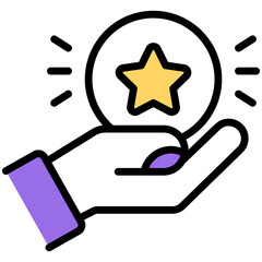 Modern design icon of reward

