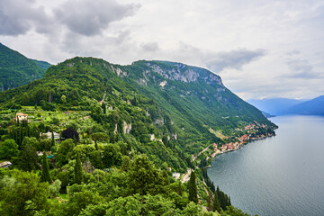 View of Lake como From Castello Vezio