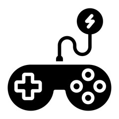 Modern design icon of gamepad

