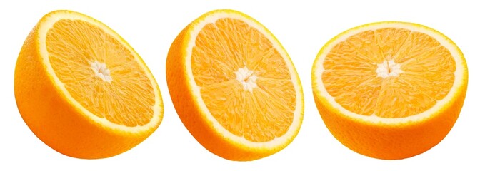 Orange isolated on white background