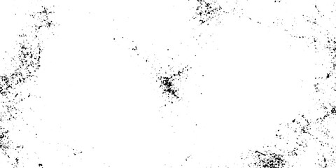 Grunge old detailed black texture. Vector background..