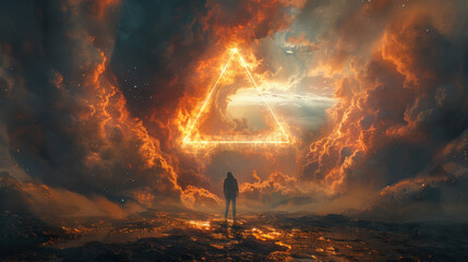 Triangle of Manifestation and Attraction
