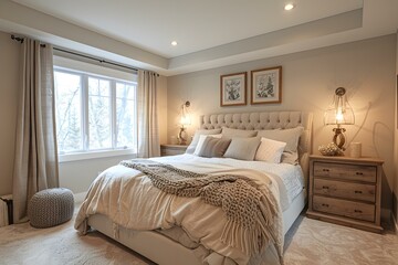 Comfy and cozy bedroom