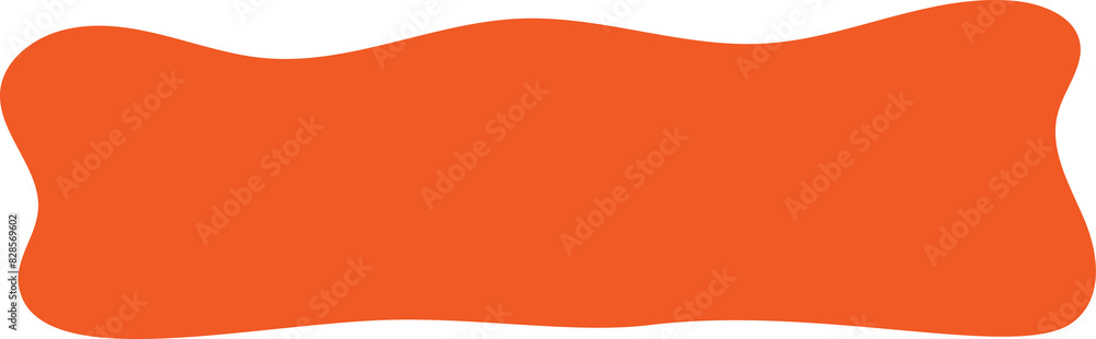 Poster organic flat blob. irregular fluidlong bubble. abstract liquid shape. random wavy spot and curvy ele