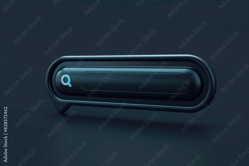 Aufkleber A detailed view of a button on a dark surface. Ideal for design projects