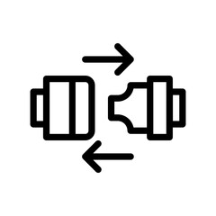 seatbelt line icon
