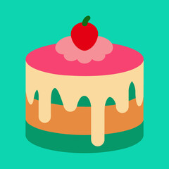 cake vector illustration