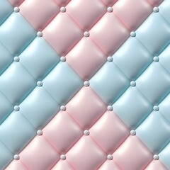 Decorative Upholstery Soft Gloss seamless Quilted Pattern