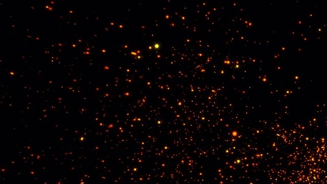 Create breathtaking effects with this dynamic fire particles clip. It includes a PNG background and an Alpha channel for easy compositing.