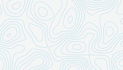 Seamless pattern with waves. Topographic pattern. Abstract topography wavy lines.
