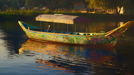 boat on the river