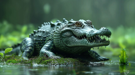 Fototapeta premium alligator