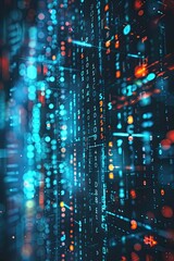 Obraz premium digital background ai technology computer technology