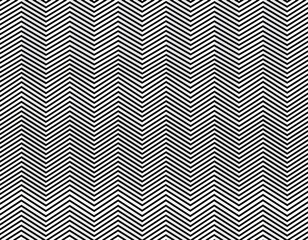 black zig zag pattern background. White background skew position