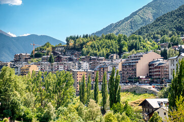 Obraz premium La Massana is one of the seven parishes that make up the Principality of Andorra