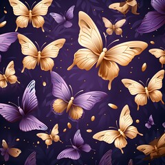  pattern with butterflies