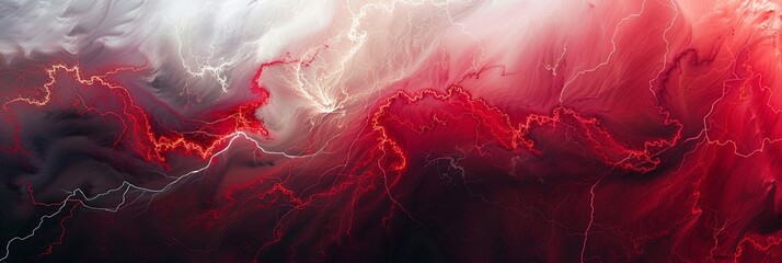 abstract background with dramatic lighting and storm