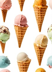 ice cream background