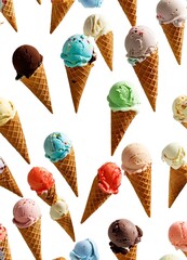 ice cream background