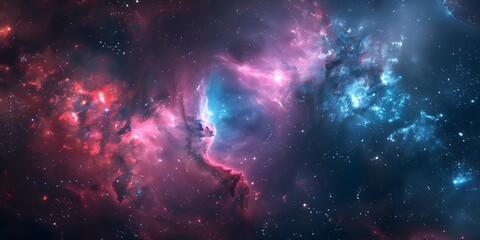 Interstellar background vast cosmic expanse swirling galaxies cosmic highways celestial navigation boundless universe Installer background 