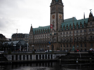 Photos of Hamburg street life and skyline