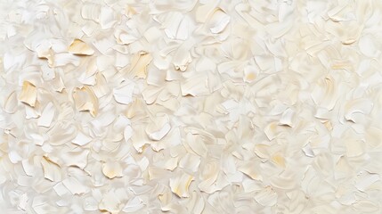An abstract oil picture with strokes of paint on a beige background.