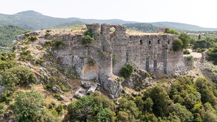 Fototapeta premium Yogurtcu Castle, Manisa - Turkey