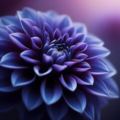 purple dahlia flower