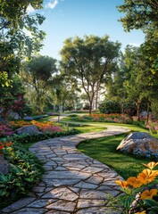 Garden Landscape Design and Visualization