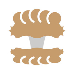 Nuclear Explosion Flat Icon