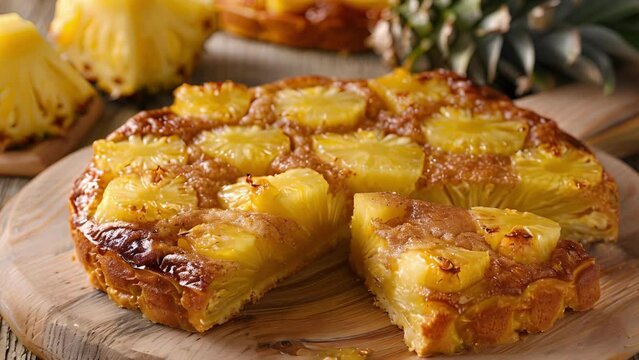 A sprinkle of brown sugar and a dash of cinnamon give this pineapple creation an extra layer of sweetness making it a top contender in the Bakeoff.