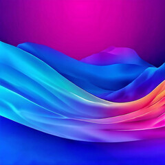 Presentation background featuring dynamic gradients