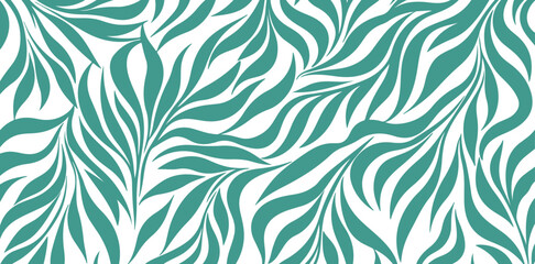 leaf pattern Seamless Elegant abstract background