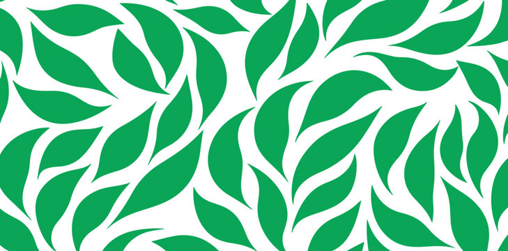 leaf pattern Seamless Elegant abstract background