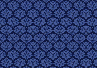 damask pattern seamkess background
