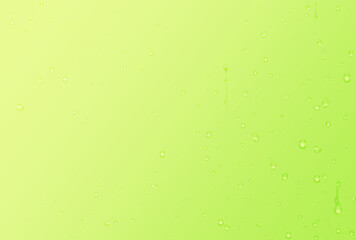 背景素材_結露_黄緑