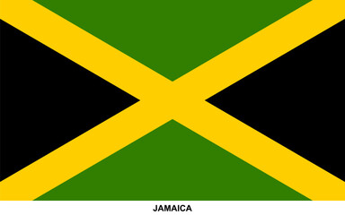 Flag of JAMAICA, JAMAICA national flag