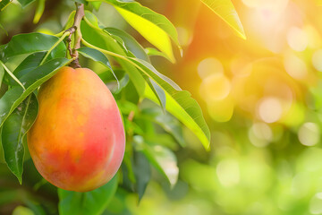 mango crop in the garden