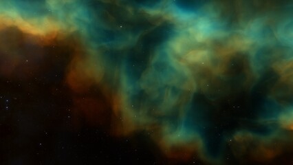 Space nebula © ANDREI