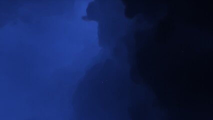 Space background. Nice clean colorful nebula with star field. 3D rendering
