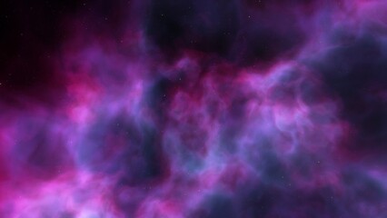 Universe filled with stars, nebula and galaxy
