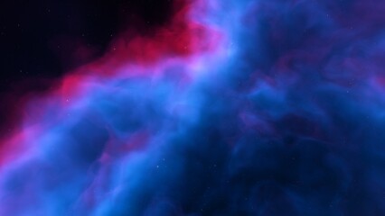 Universe filled with stars, nebula and galaxy
